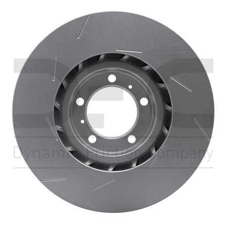 DYNAMIC FRICTION CO Dfc Geospec Coated Rotor - Slotted, 614-02085D 614-02085D